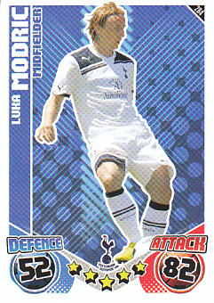 Luka Modric Tottenham Hotspur 2010/11 Topps Match Attax #284